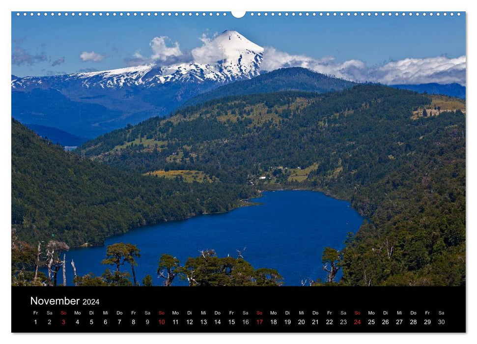 Fantastisches Chile (CALVENDO Wandkalender 2024)