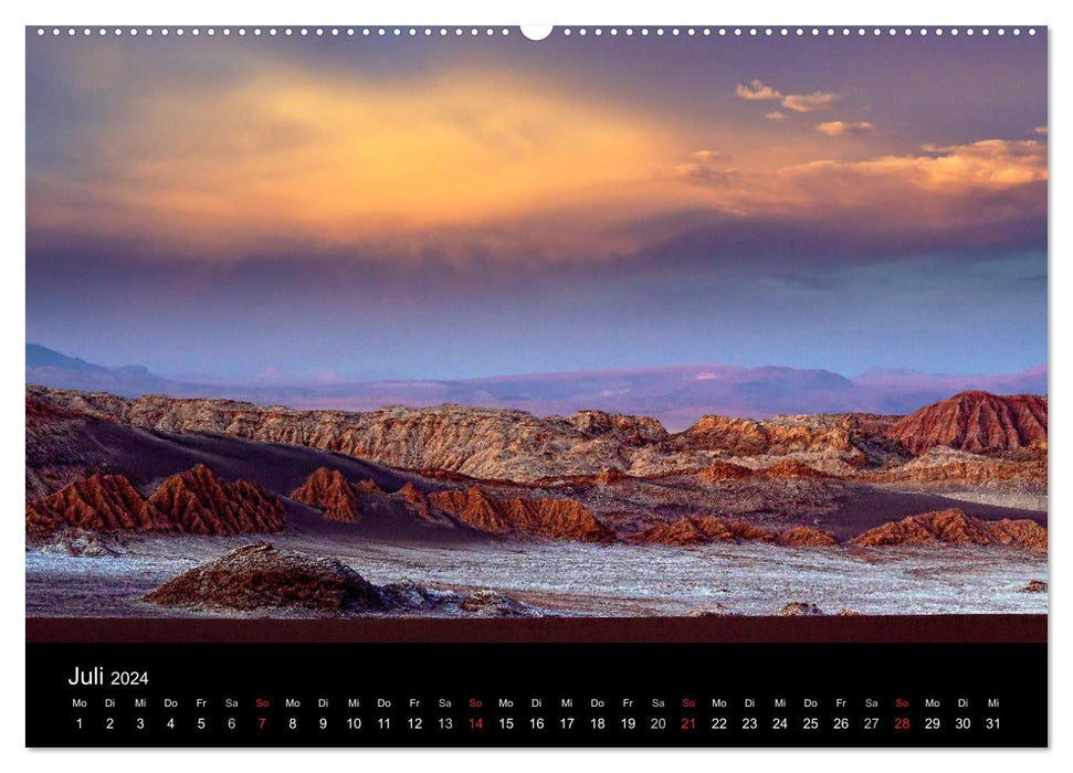 Fantastisches Chile (CALVENDO Wandkalender 2024)