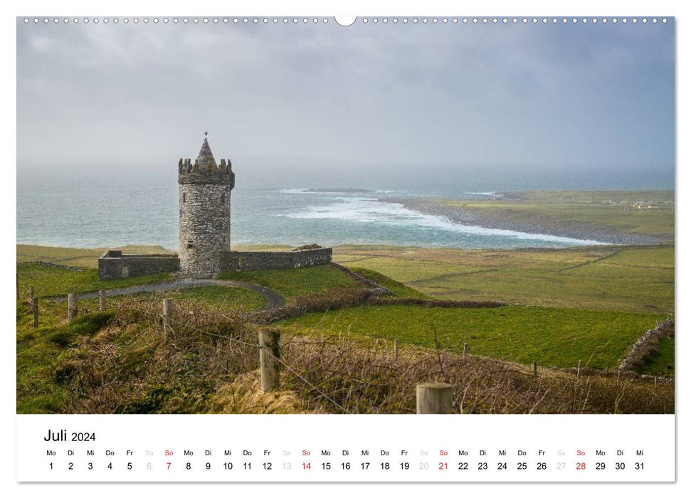 Irland. Wild Atlantic Views. (CALVENDO Premium Wandkalender 2024)