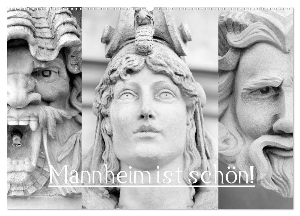Mannheim ist Schön! (CALVENDO Wandkalender 2024)