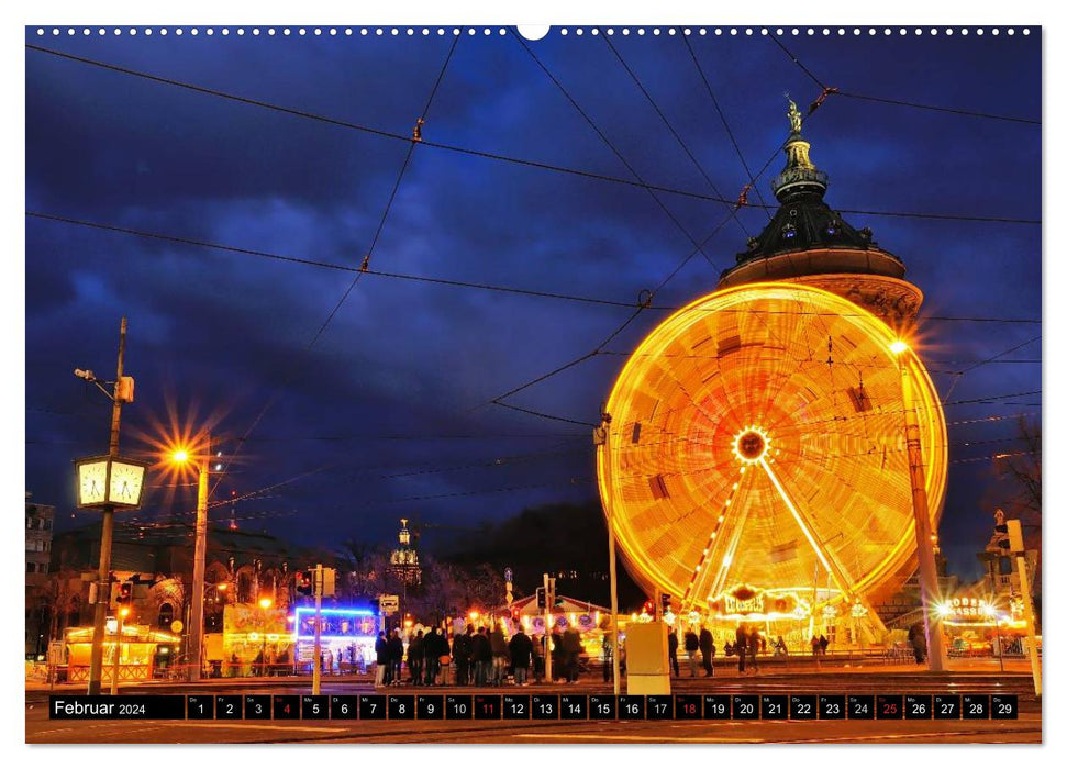 Mannheim is beautiful! (CALVENDO wall calendar 2024) 