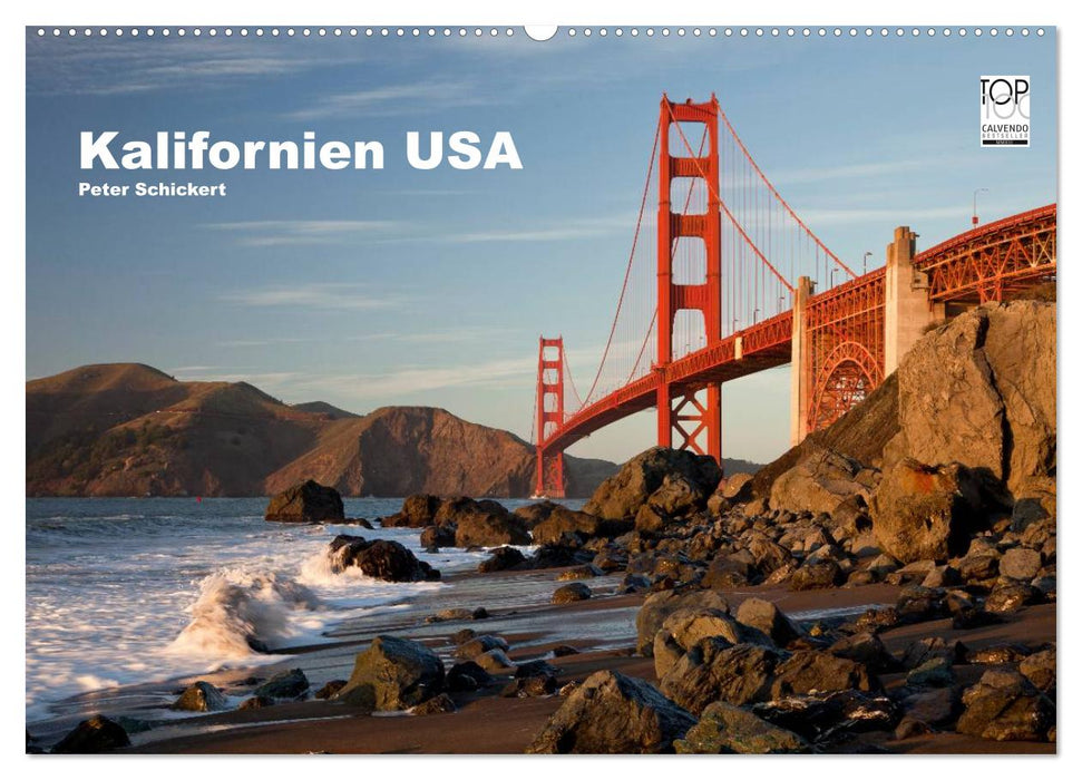 Kalifornien USA (CALVENDO Wandkalender 2024)