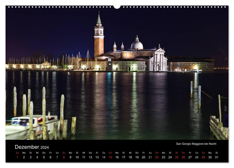 Bella Venezia (CALVENDO Premium Wandkalender 2024)