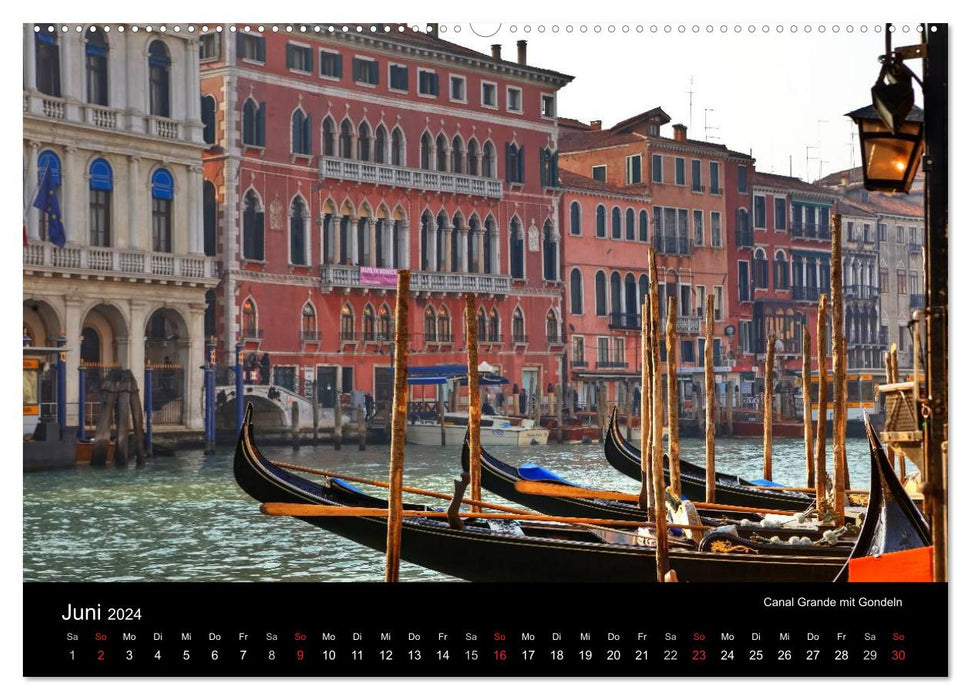 Bella Venezia (CALVENDO Premium Wandkalender 2024)