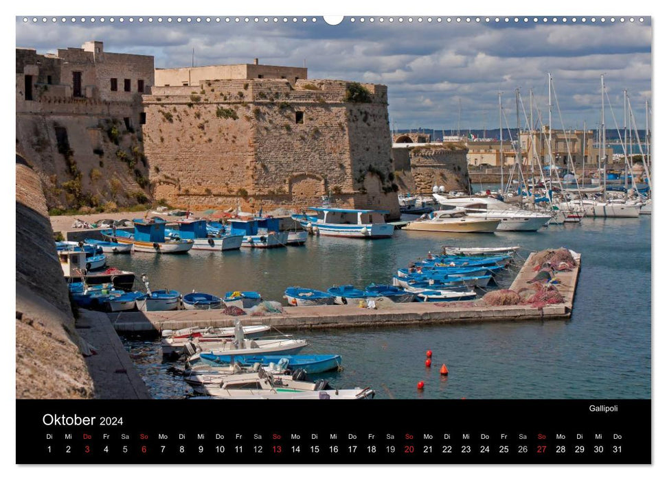 Apulien (CALVENDO Premium Wandkalender 2024)
