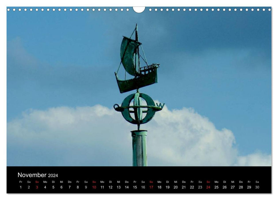 An der Nordsee (CALVENDO Wandkalender 2024)