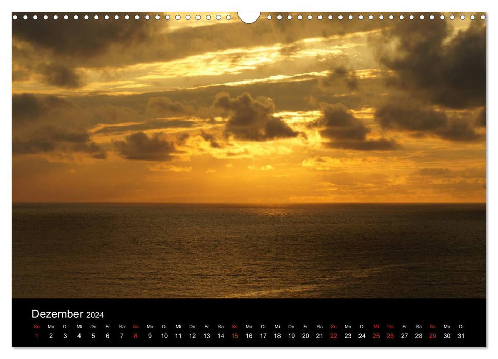 At the North Sea (CALVENDO wall calendar 2024) 