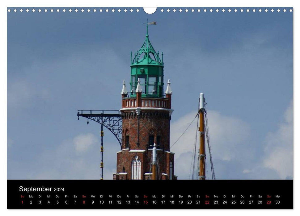 At the North Sea (CALVENDO wall calendar 2024) 