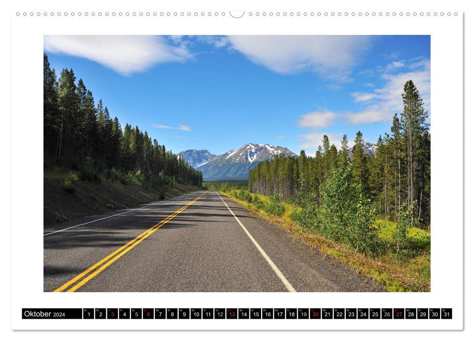 Yukon Territory - Der Nordwesten Kanadas (CALVENDO Wandkalender 2024)