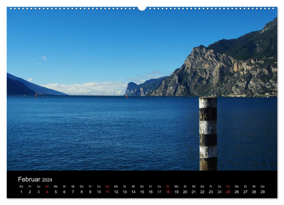 Across the Alps (CALVENDO wall calendar 2024) 