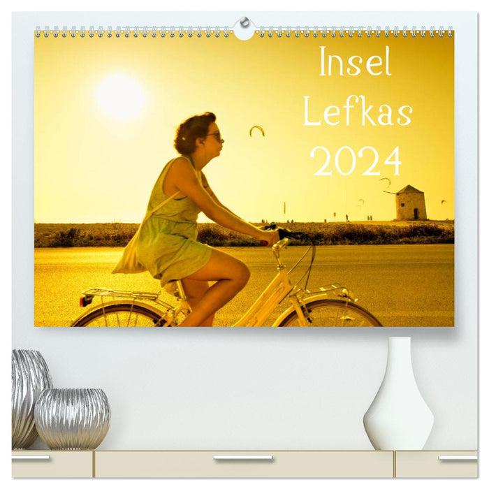 Insel Lefkas (CALVENDO Premium Wandkalender 2024)
