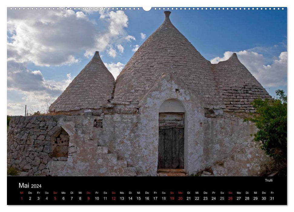 Apulia (CALVENDO wall calendar 2024) 