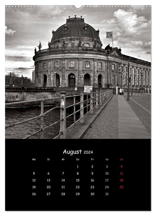 BERLIN - uniquely sleeplessly effective (CALVENDO wall calendar 2024) 