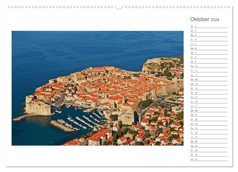 Croatia, appointment planner (CALVENDO Premium Wall Calendar 2024) 