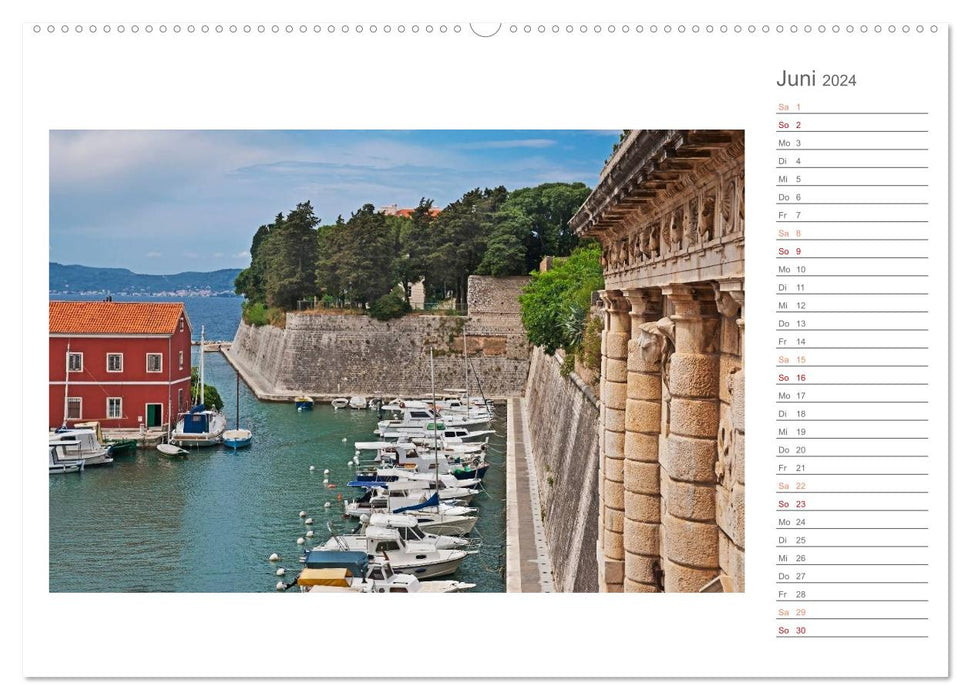 Croatia, appointment planner (CALVENDO Premium Wall Calendar 2024) 