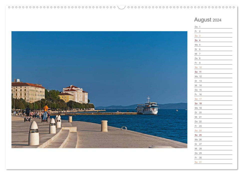 Croatia, appointment planner (CALVENDO Premium Wall Calendar 2024) 