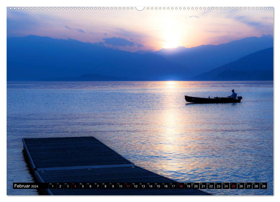 Lago Maggiore - Der malerische See in Italien und der Schweiz (CALVENDO Wandkalender 2024)