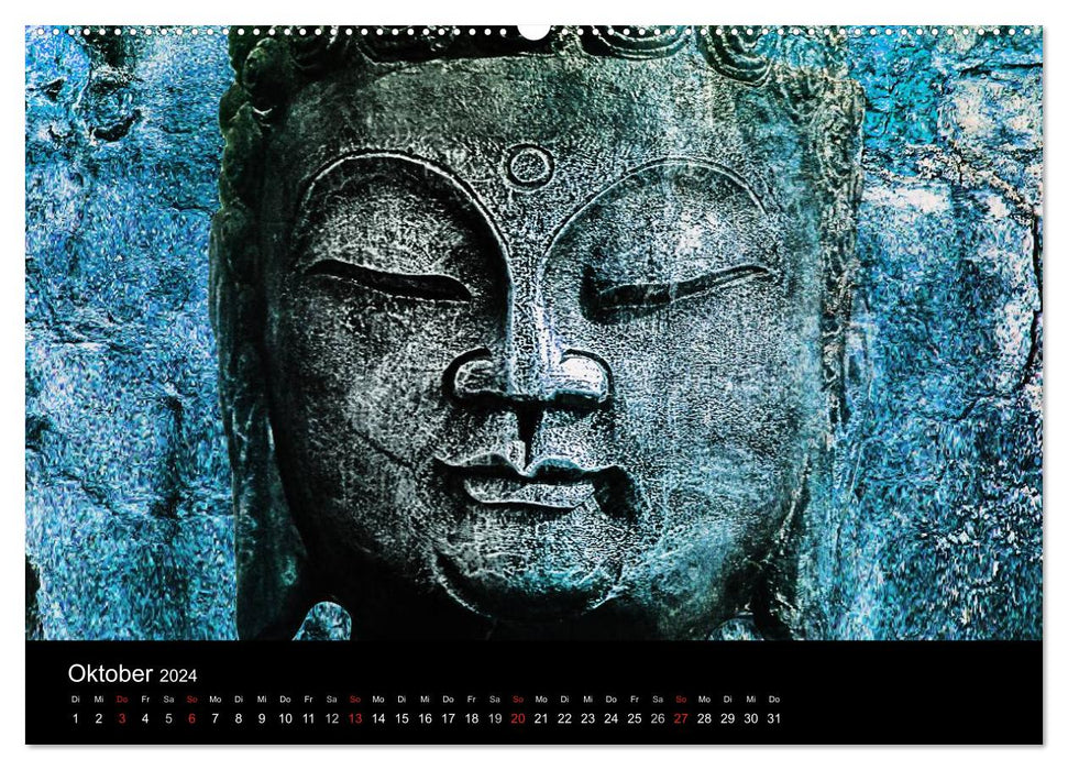 All U Buddhas (CALVENDO Premium Wall Calendar 2024) 