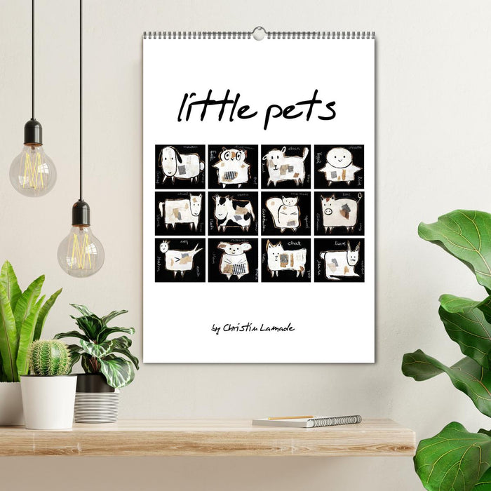 little pets (CALVENDO wall calendar 2024) 