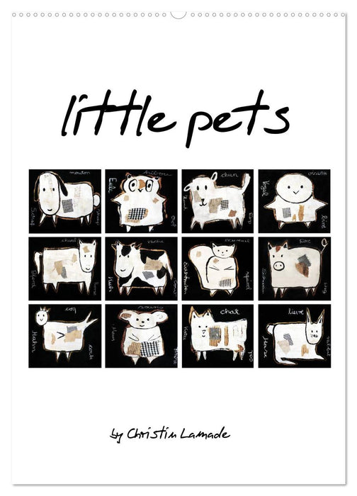 little pets (CALVENDO wall calendar 2024) 