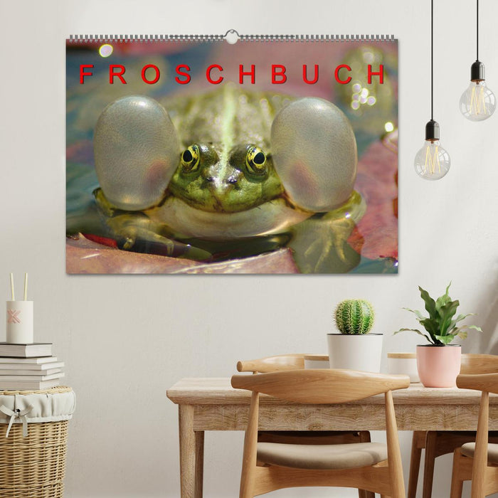 FROSCHBUCH (CALVENDO Wandkalender 2024)
