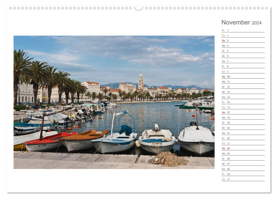 Kroatien, Terminplaner (CALVENDO Wandkalender 2024)
