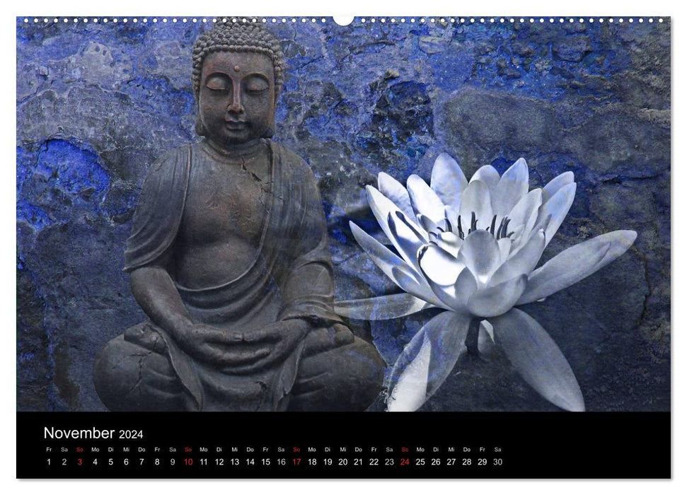 All U Buddhas (CALVENDO Wandkalender 2024)