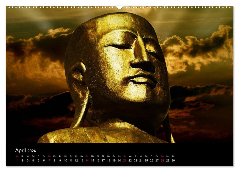 All U Buddhas (CALVENDO wall calendar 2024) 