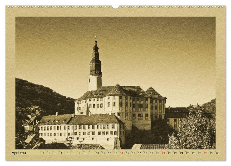 Sächsische Burgen und Schlösser (CALVENDO Wandkalender 2024)