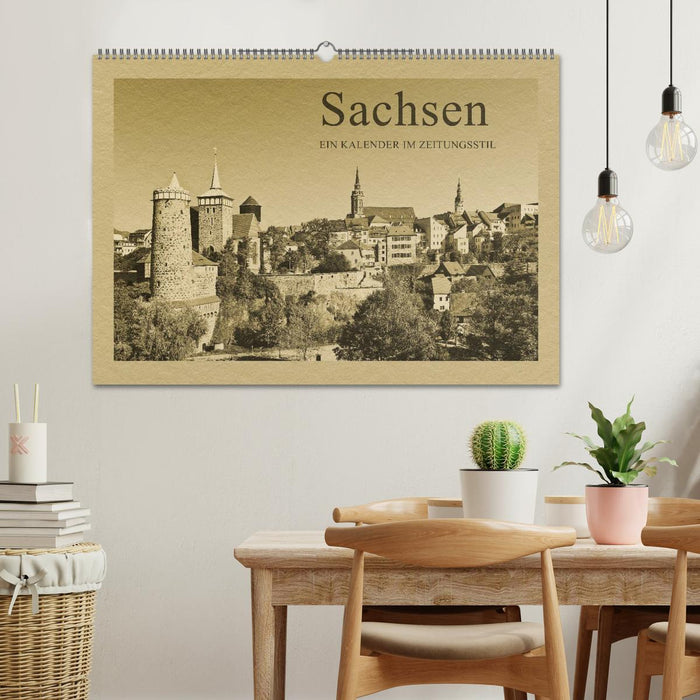 Saxony (CALVENDO wall calendar 2024) 