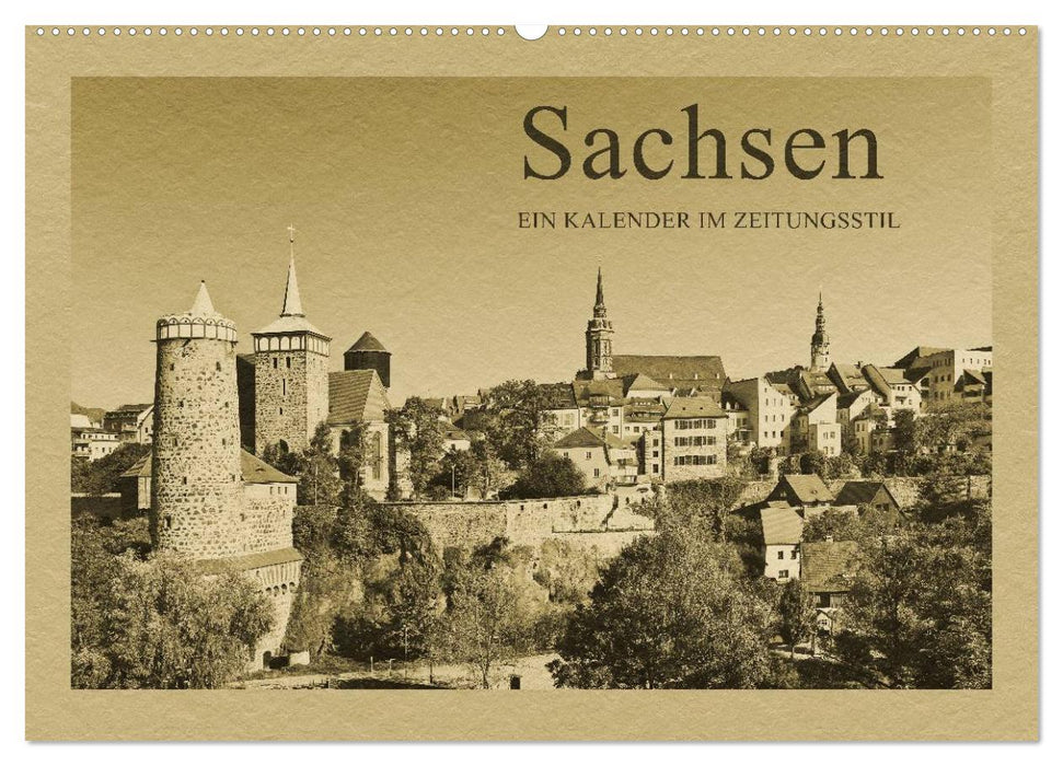 Saxony (CALVENDO wall calendar 2024) 