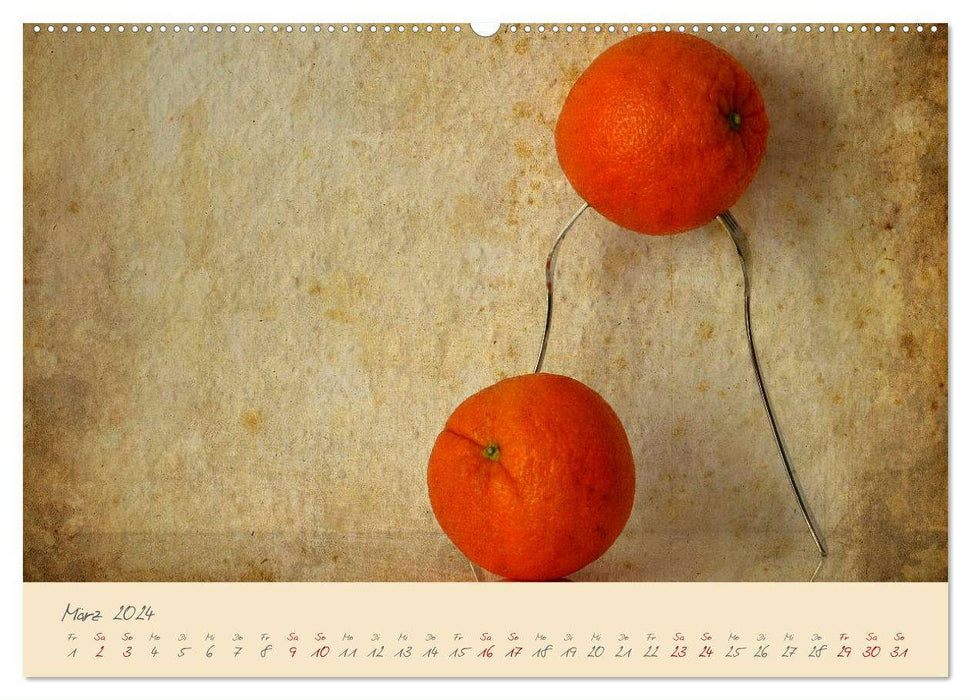 The kitchen calendar (CALVENDO wall calendar 2024) 