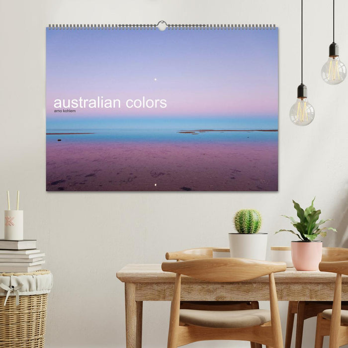 australian colors (CALVENDO wall calendar 2024) 