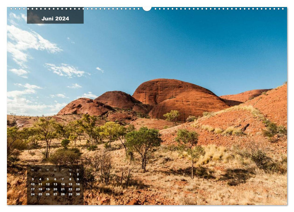 australian colors (CALVENDO Wandkalender 2024)