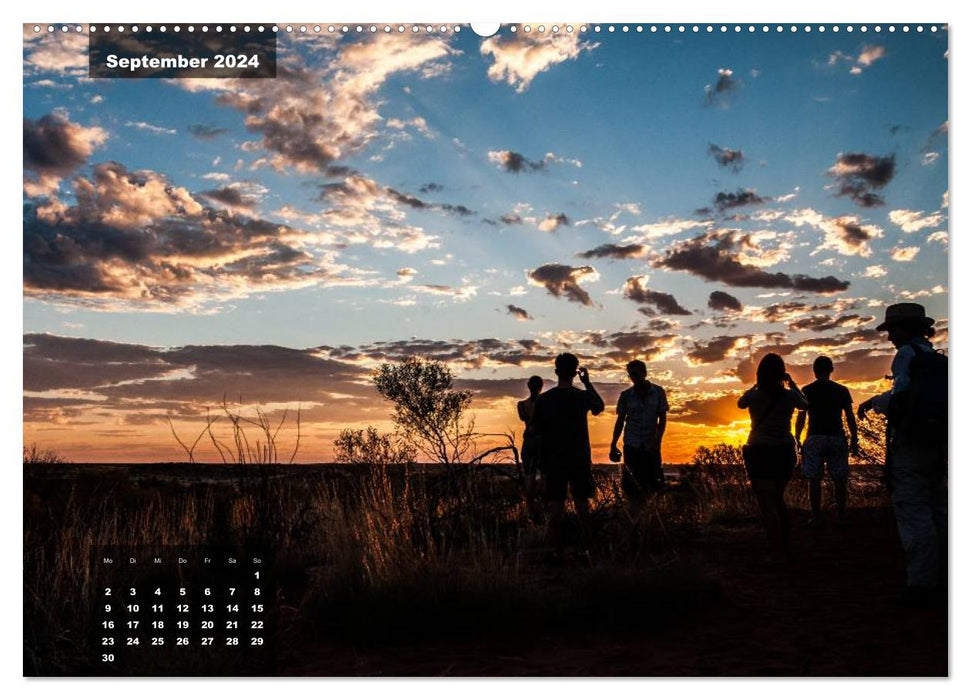 australian colors (CALVENDO wall calendar 2024) 