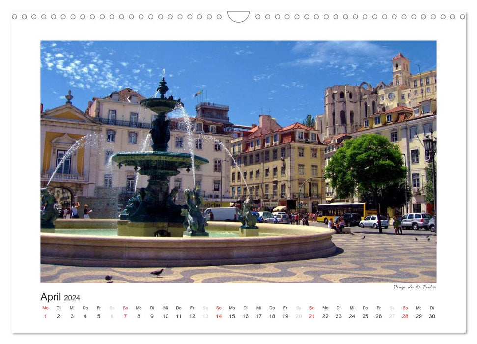 Lissabon (CALVENDO Wandkalender 2024)
