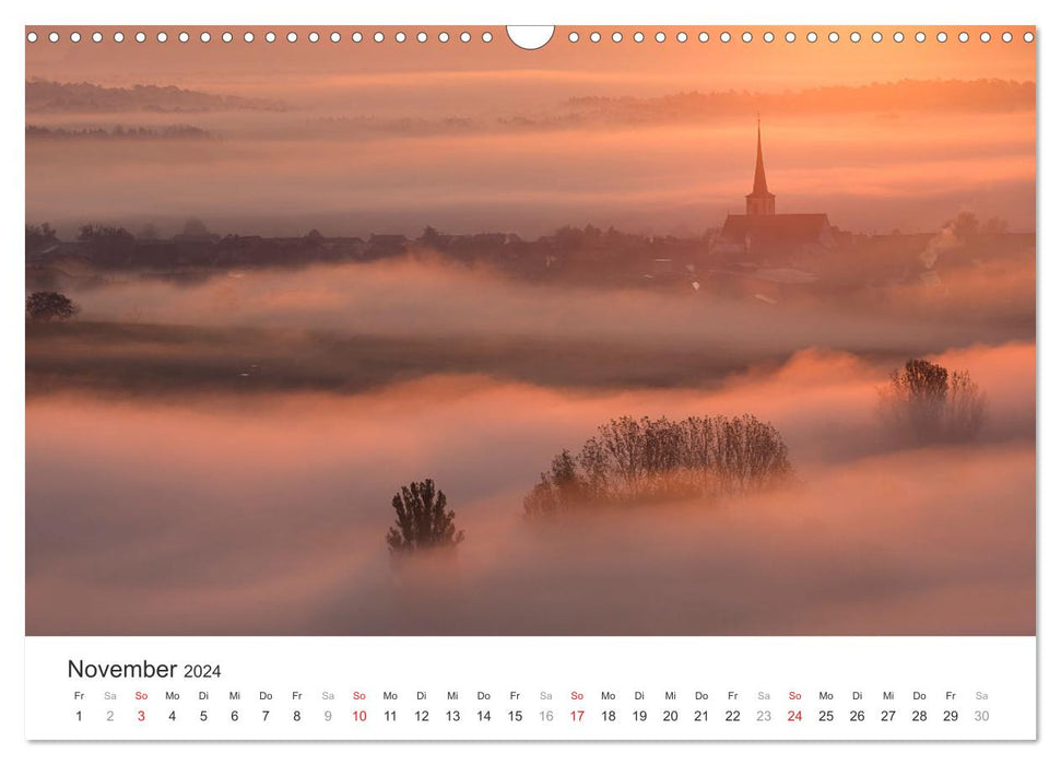 Picturesque Main Franconia (CALVENDO wall calendar 2024) 