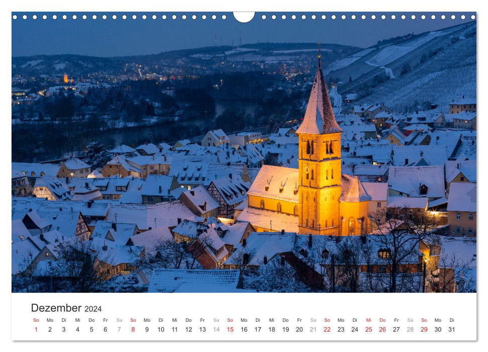 Malerisches Mainfranken (CALVENDO Wandkalender 2024)