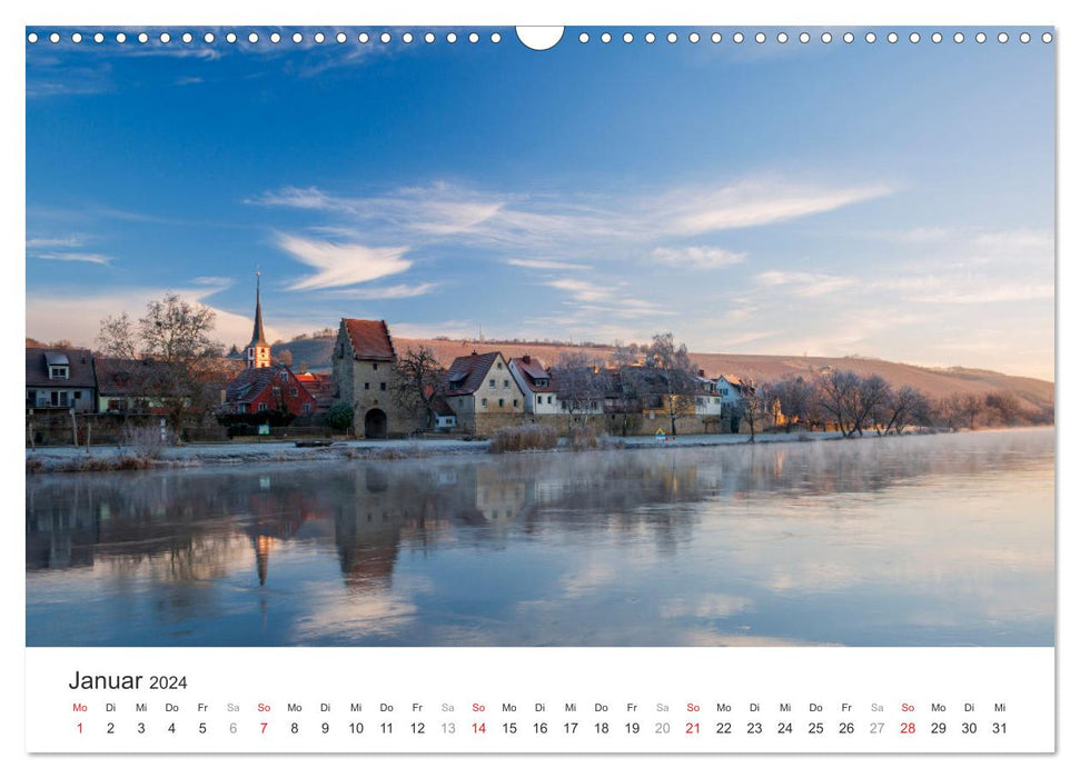 Picturesque Main Franconia (CALVENDO wall calendar 2024) 