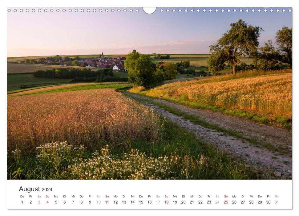 Picturesque Main Franconia (CALVENDO wall calendar 2024) 