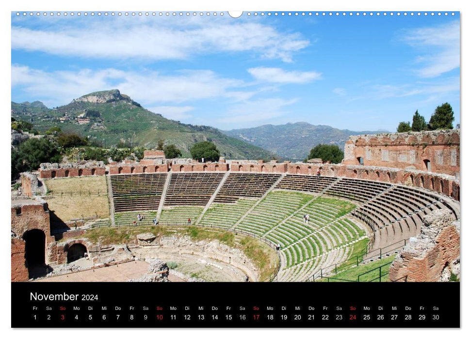 Sicily (CALVENDO Premium Wall Calendar 2024) 