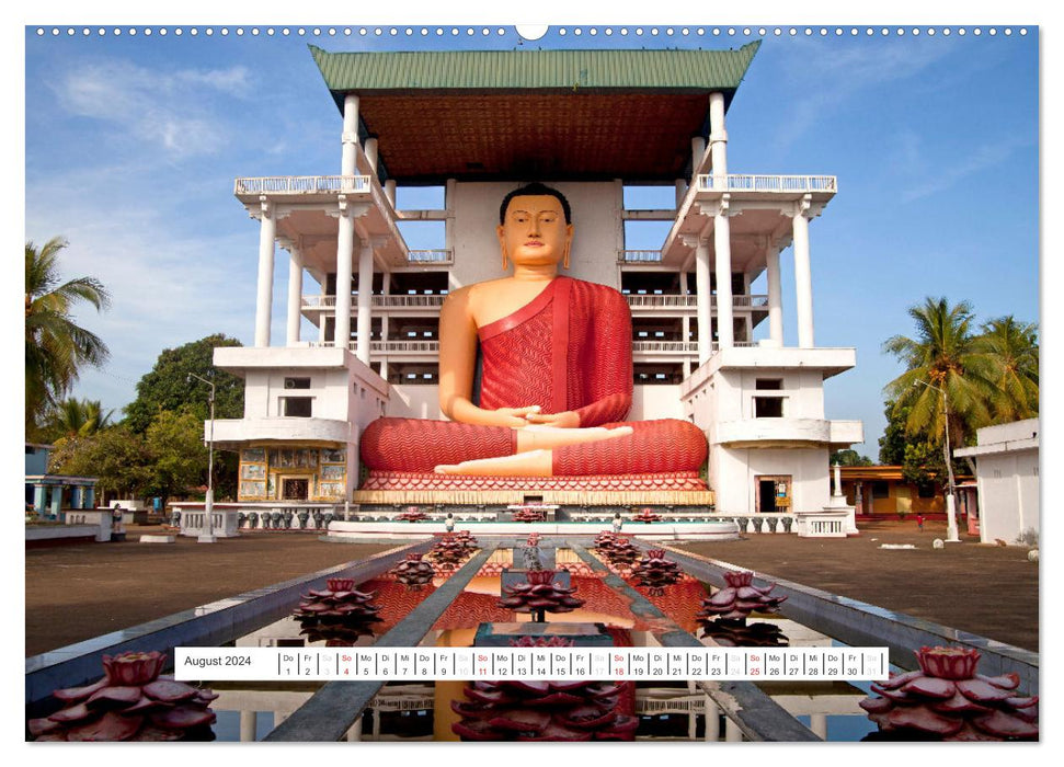 Asien - Sri Lanka (CALVENDO Premium Wandkalender 2024)