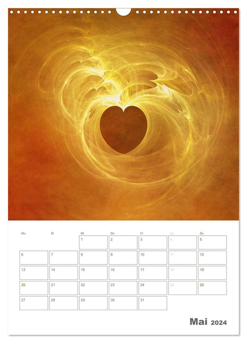 Hearts (CALVENDO wall calendar 2024) 