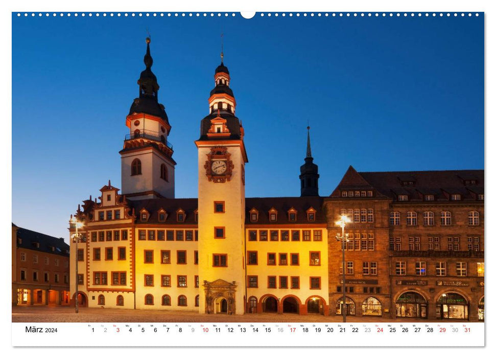 Sachsen (CALVENDO Wandkalender 2024)