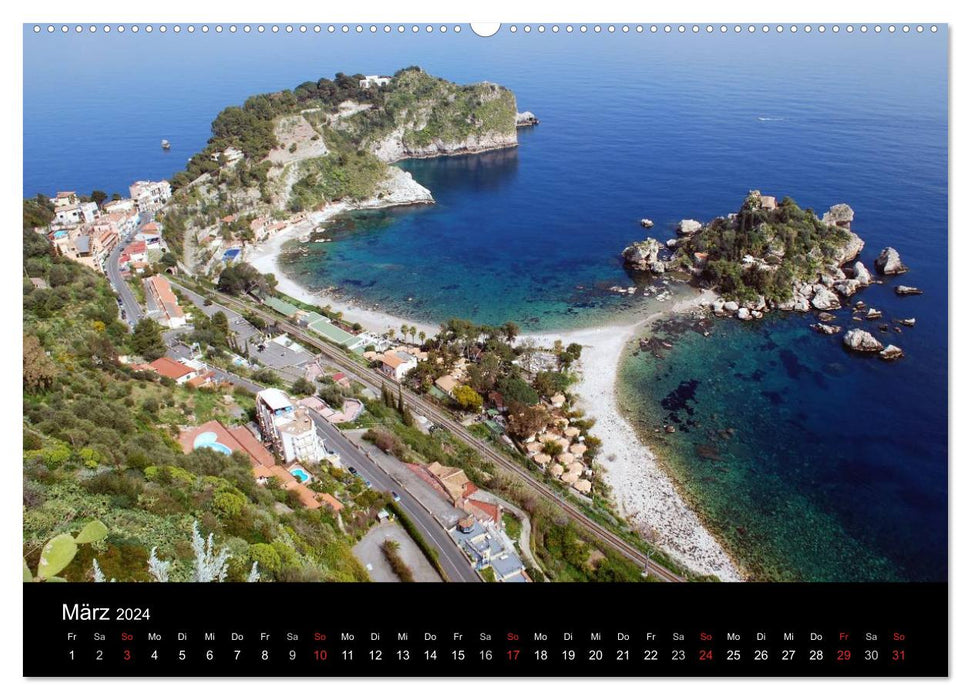 Sicily (CALVENDO wall calendar 2024) 