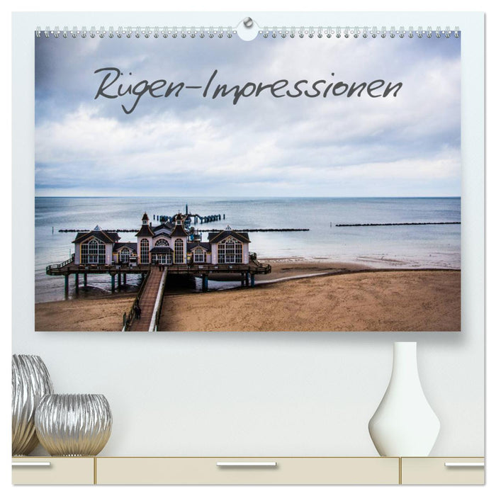 Impressions de Rügen (calendrier mural CALVENDO Premium 2024) 