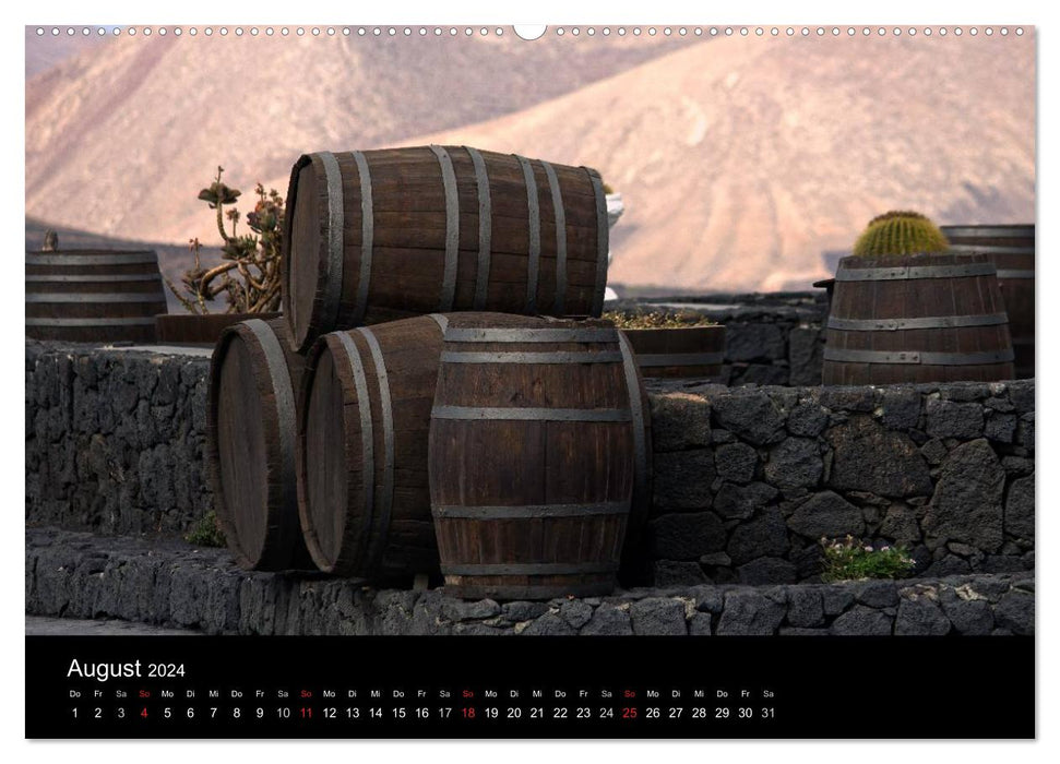 Mon Lanzarote (Calendrier mural CALVENDO 2024) 