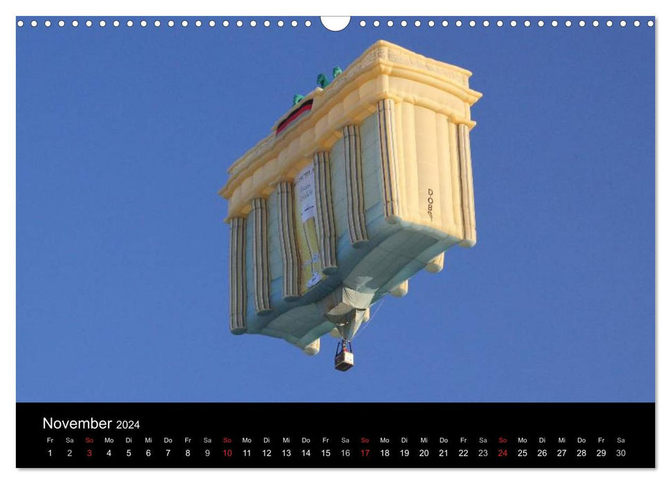 Mongolfiade Warstein (CALVENDO wall calendar 2024) 