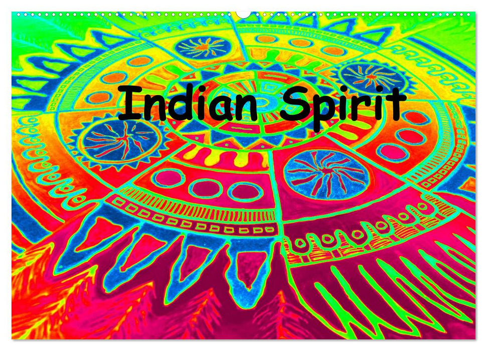 Indian Spirit (Calendrier mural CALVENDO 2024) 