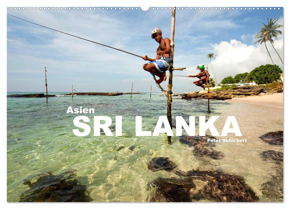 Asie - Sri Lanka (Calendrier mural CALVENDO 2024) 